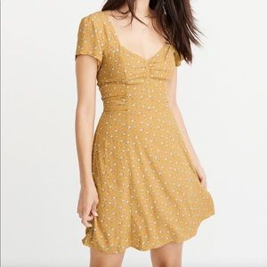 Abercrombie yellow dress